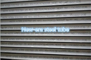 ASTM A789 A789M ท่อหม้อน้ำไม่มีรอยต่อ Ferritic Austenitic Stainless Steel Tubing S32760 S31803 S32750 S31500