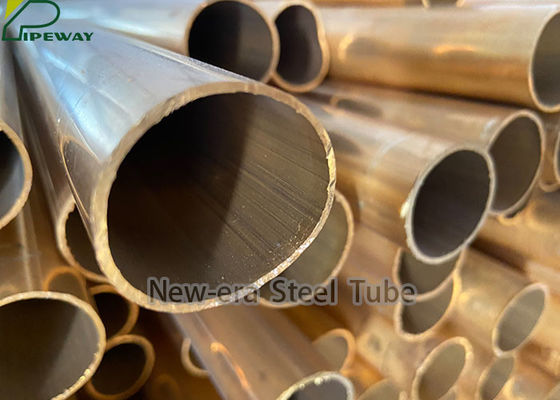 ASTM B111 UNS NO C60800 ท่อทองแดงนิกเกิล